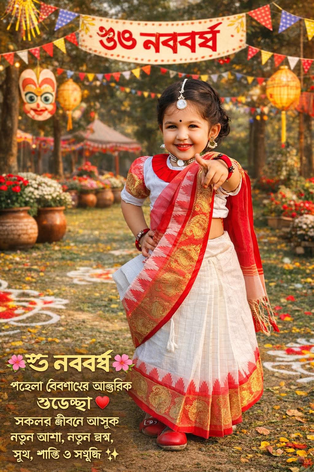 বাচ্চা দের শাড়ি ৭-১৩