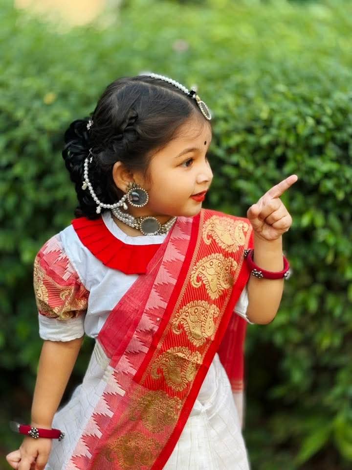 বাচ্চা দের শাড়ি ৭-১৩